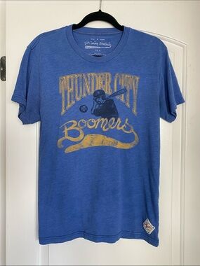7th Inning Stretch Thunder City Boomers Baseball Vintage Feel T-Shirt Men's M